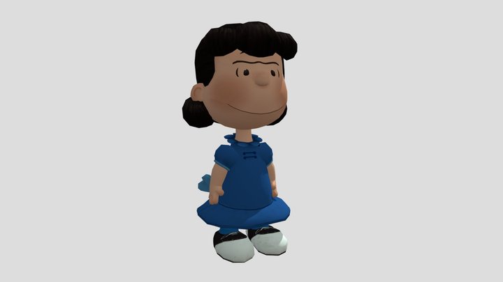 Lucy van Pelt 3D Model