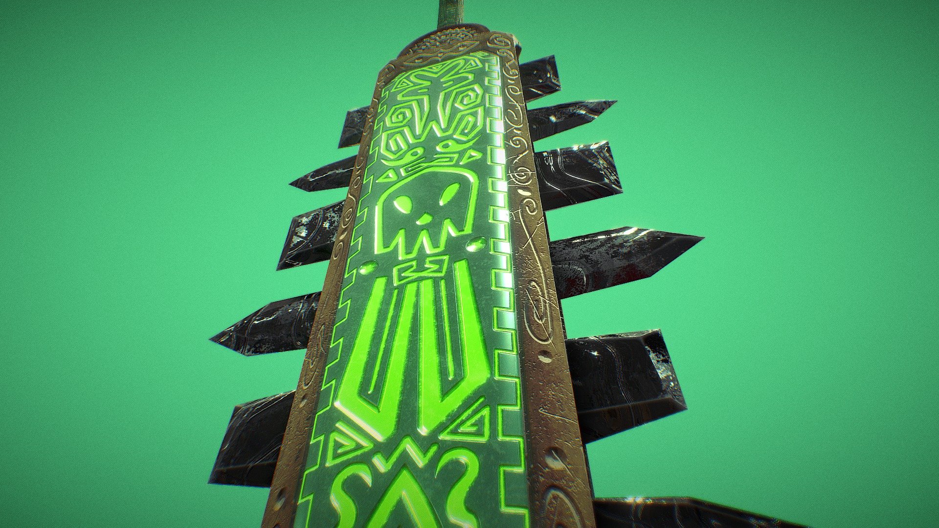 Aztec Sword (Macuahuitl)