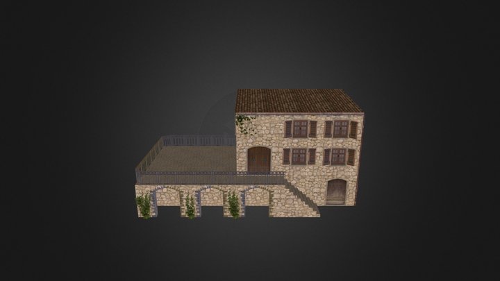 Huis_Restaurant_01 3D Model