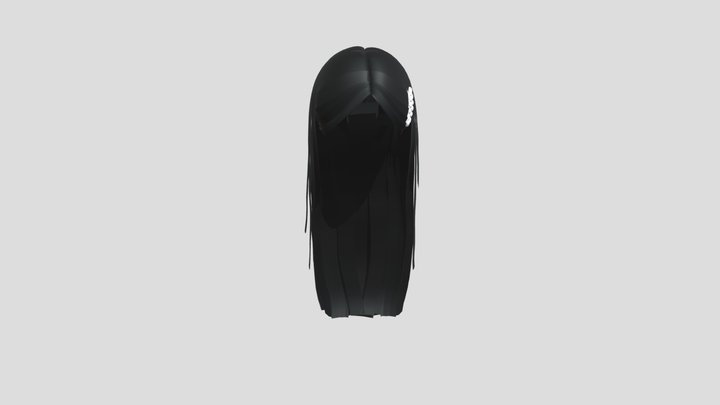 핀긴생머리2 3D Model