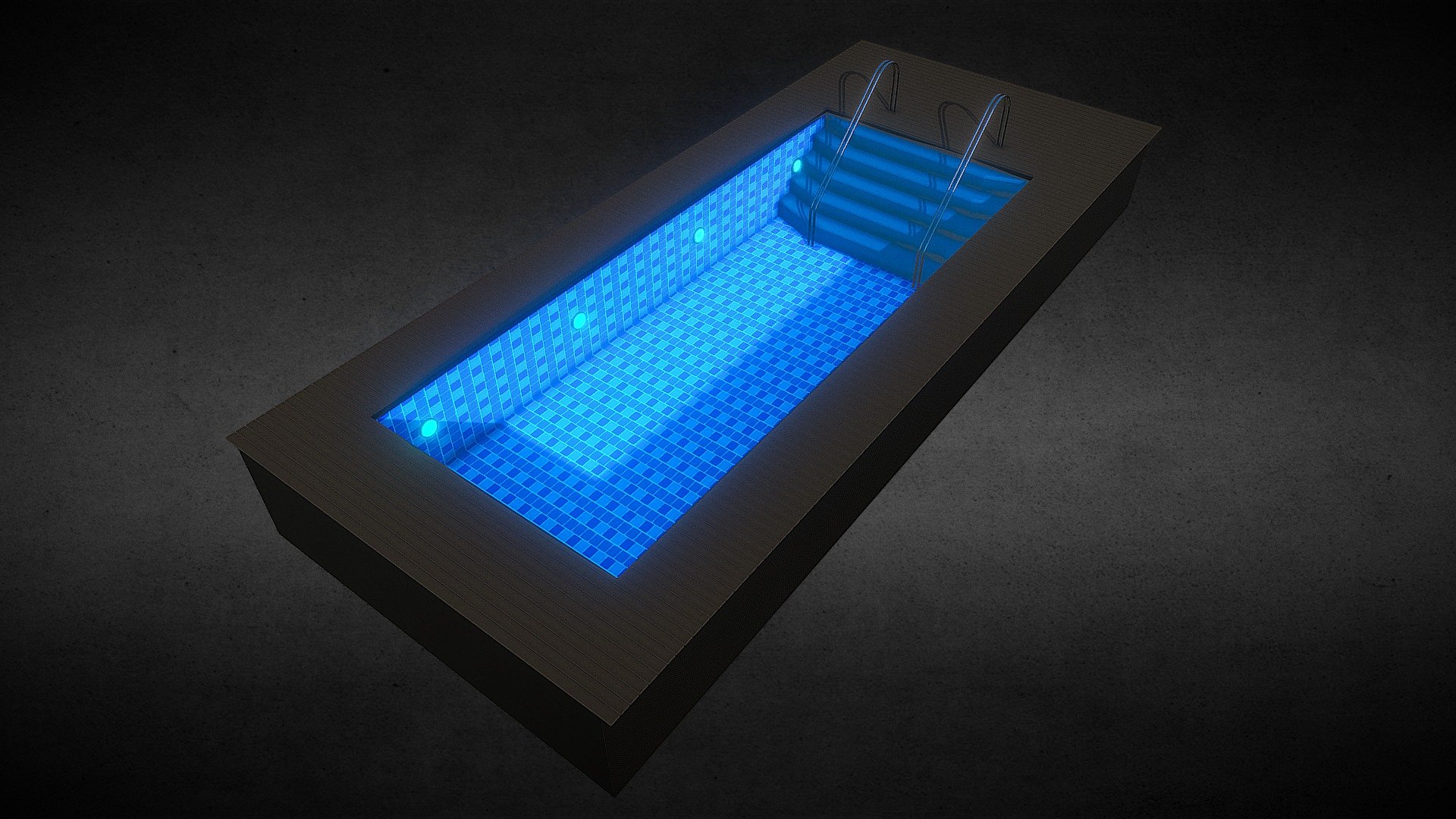 Swimming Pool - Download Free 3D model by Vint-Heig [7bac1fb] - Sketchfab