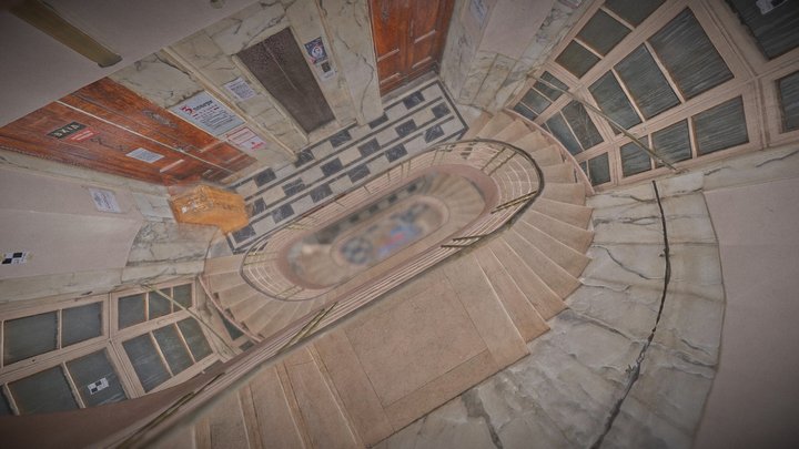 Sprechers skyscraper. Interior 3D Model