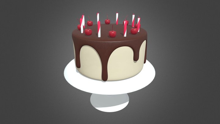 Cake 3D Model