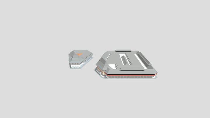 Pasar Gede Hardjonagoro 3D Model