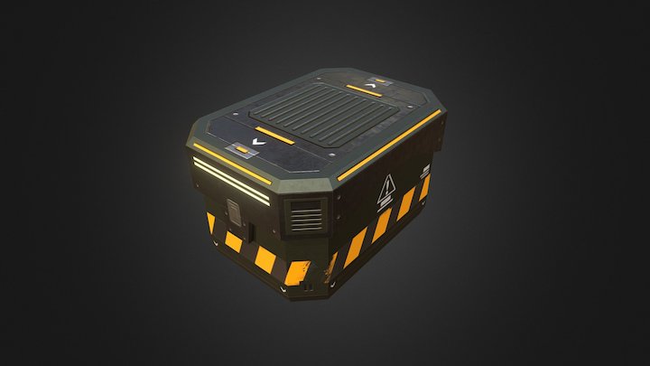 RTS Ammo Box 3D Model