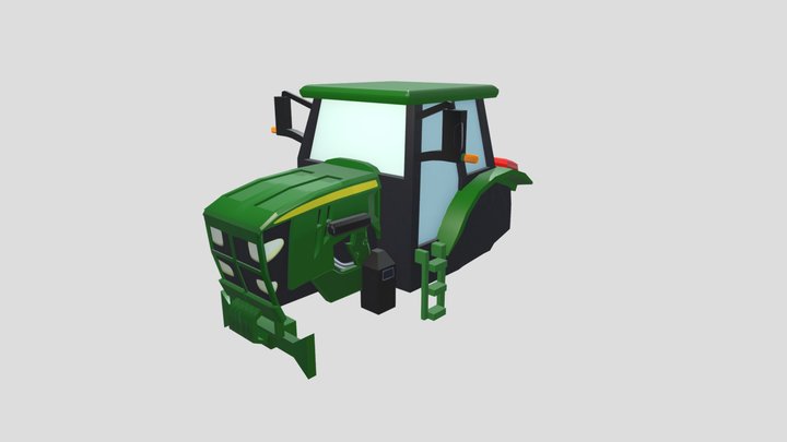 Tractor frame 3D Model