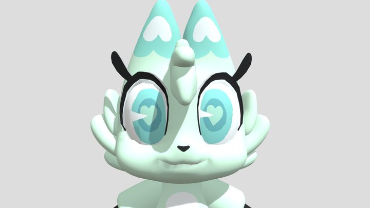 Slushi Eyes Loves 3D Model