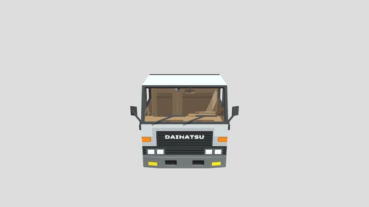Daihatsu Delta V118 (Whith New suspension) 3D Model