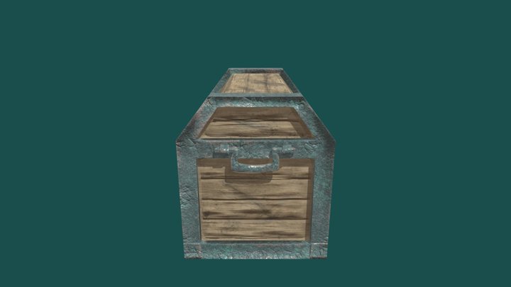 Under Sea Treasure Chest 3D Model