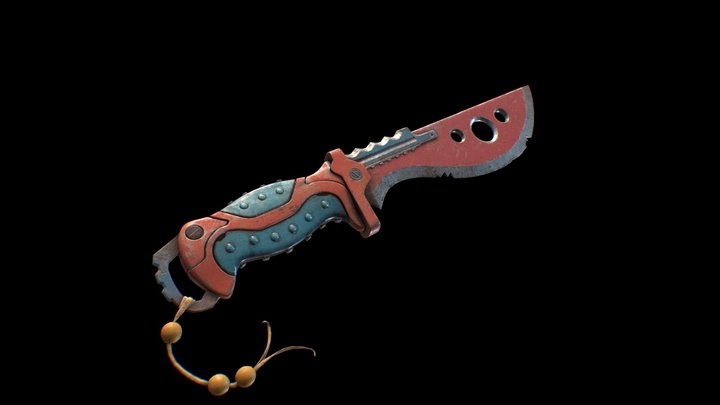 Ranger knife 3D Model