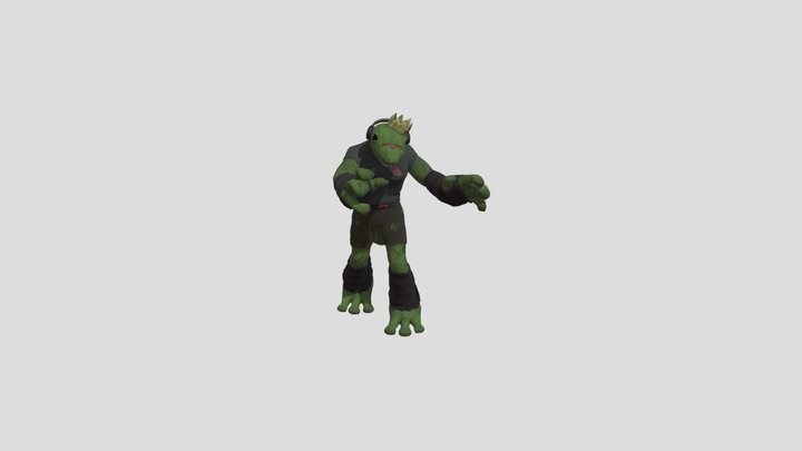 SPIKE_FANG_POSE_3 3D Model