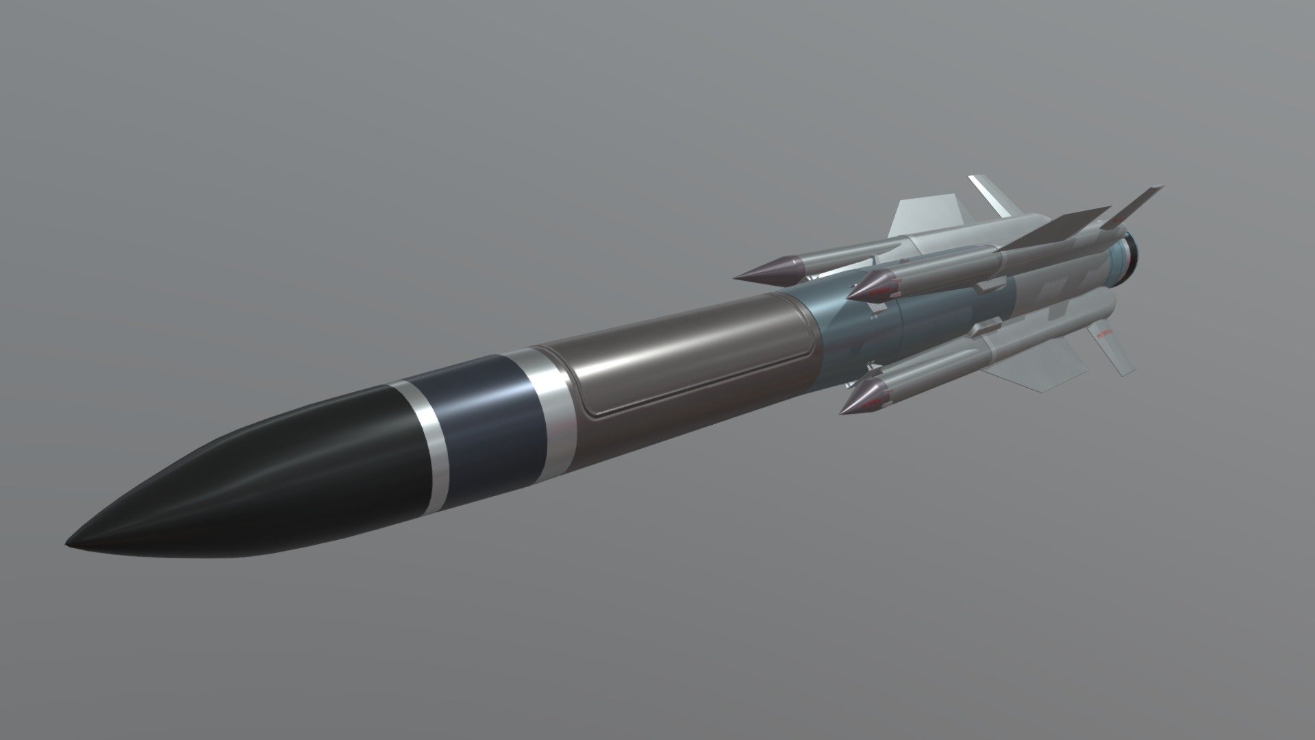 Kh-31PD - 3D model by undoniuzz [7bb2940] - Sketchfab