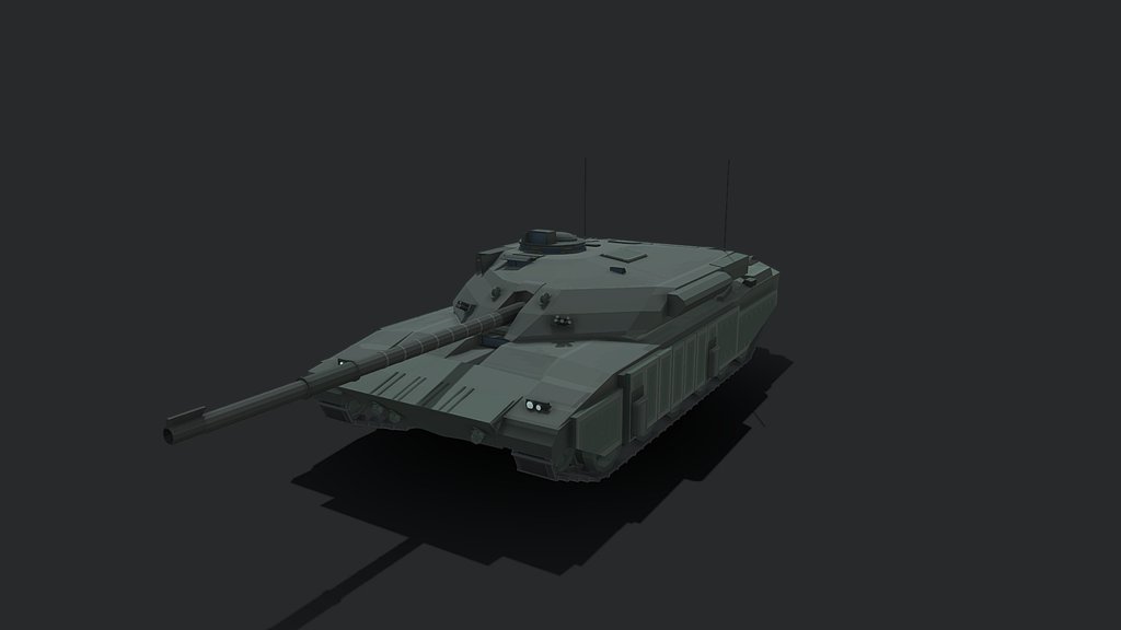 LowPoly Challanger 3