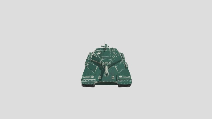 Custom tank 3D Model