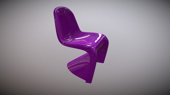 Panton Vitra Chair 3D Model