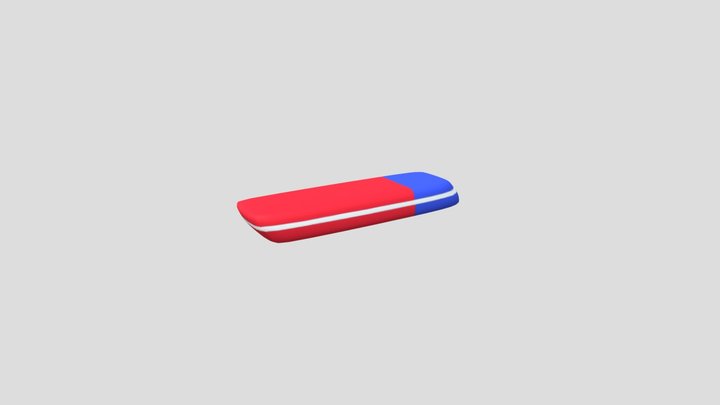 Eraser 3D Model