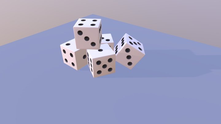 Dice 3D Model