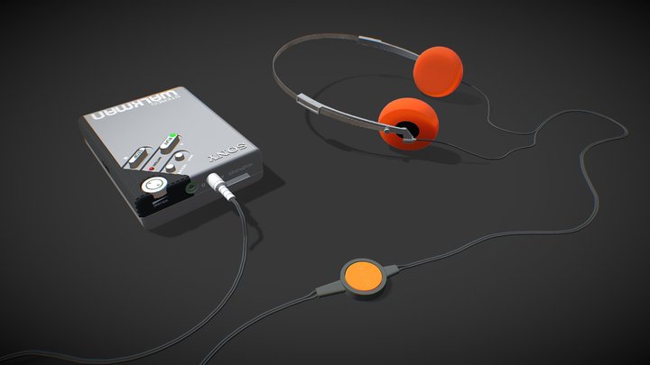 Walkman Sony 3D Model