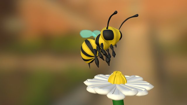 Abeja 3D Model