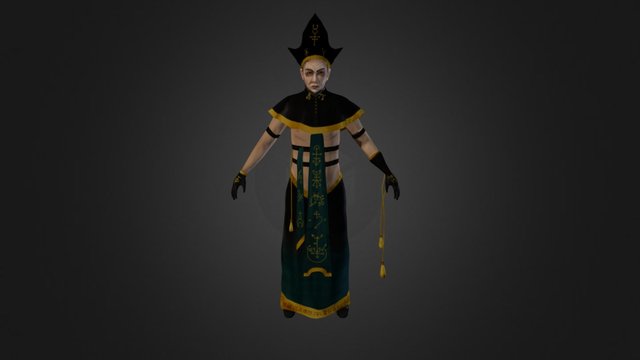 Preist 3D Model