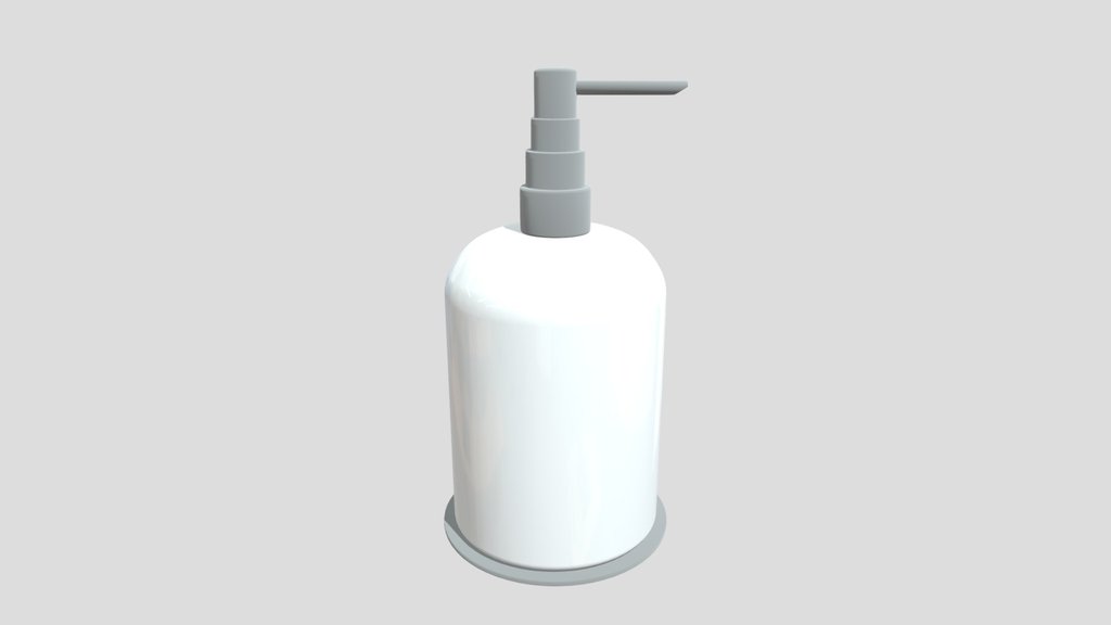 Marble Look Soap Dispenser