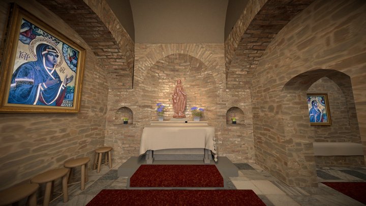 House of Virgin Mary 3D Model