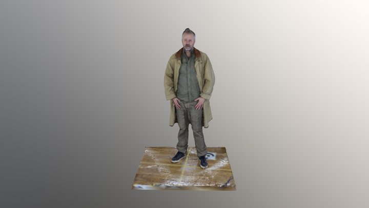 fred1 - preview mode 3D Model