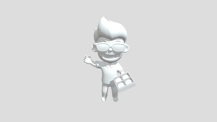 Rocker_ Boy_AR 3D Model
