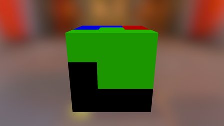 Cube Assembly 3D Model