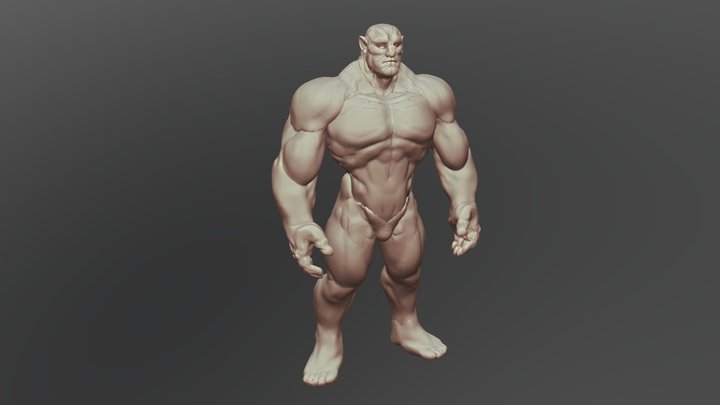 Cachas / fitness (high poly) 3D Model