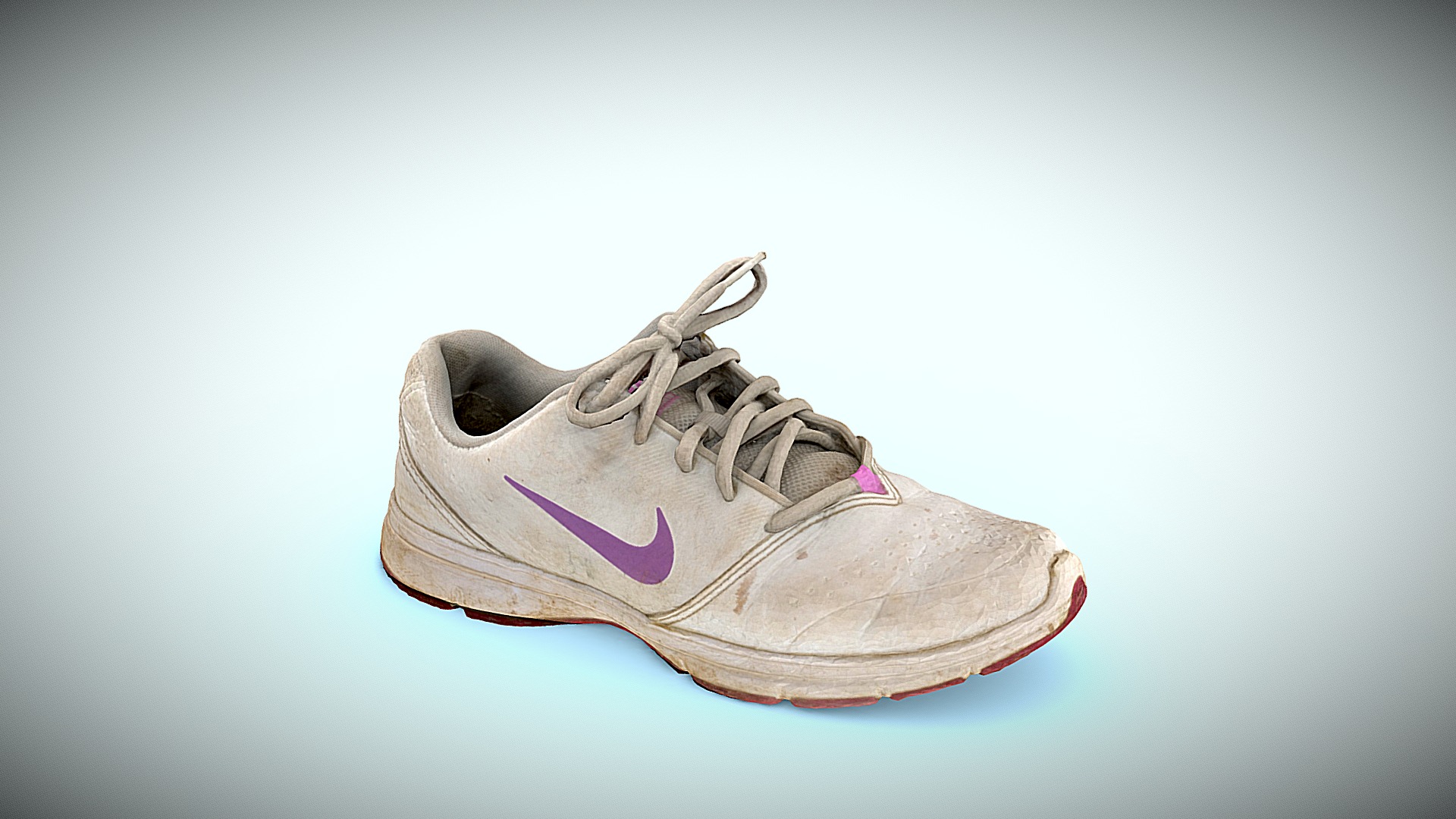 3D model Sneaker Nike - This is a 3D model of the Sneaker Nike. The 3D model is about a close-up of a shoe.