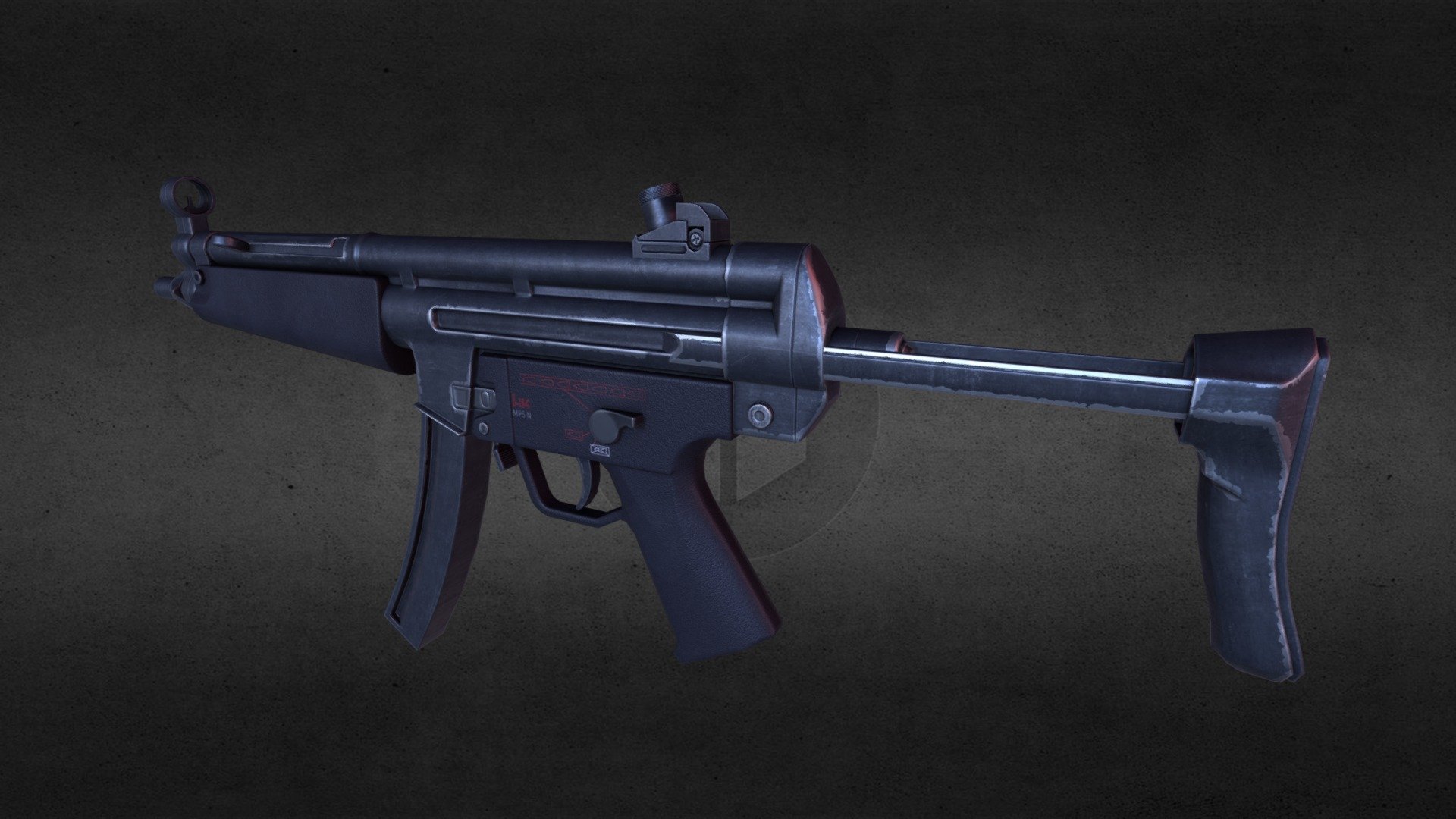 Mp5_Mesh - 3D model by unknown2230 [7bb98b7] - Sketchfab