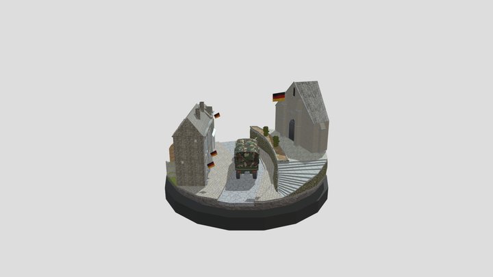 1DAE17 Van de Perre Jonathan City Scene 3D Model