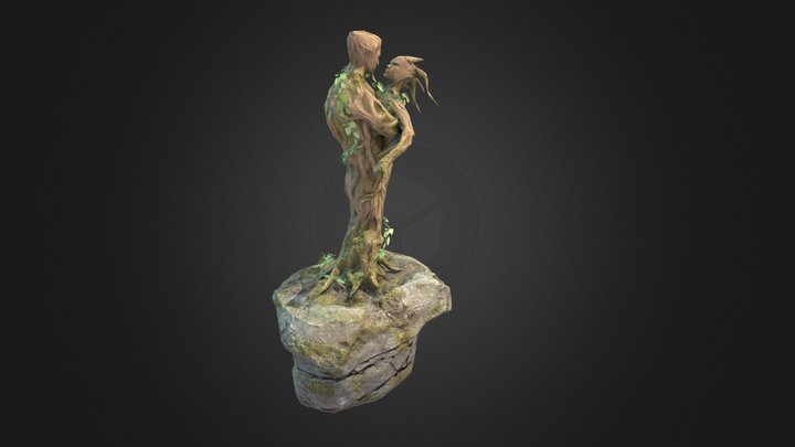 Tree Human 3D Model