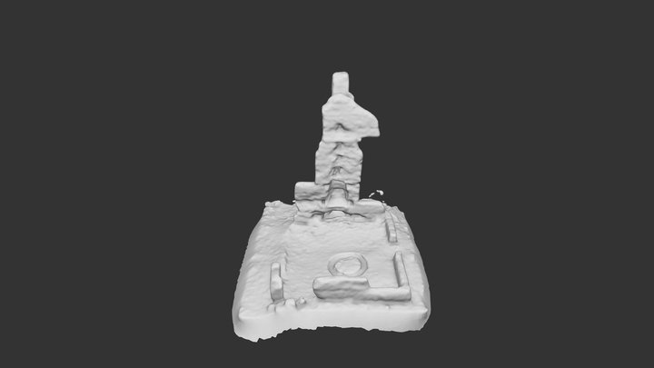 Tabby Plantation Ruin 3D Model