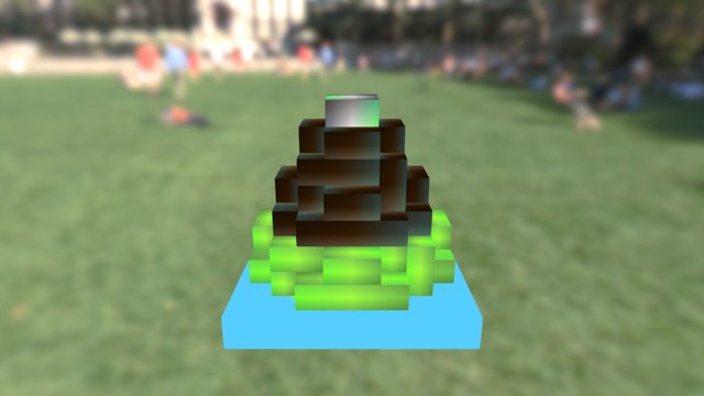 A Little Mountain 3D Model