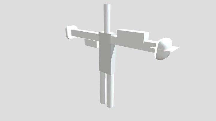 SCP-1767-1 model (no textures) 3D Model
