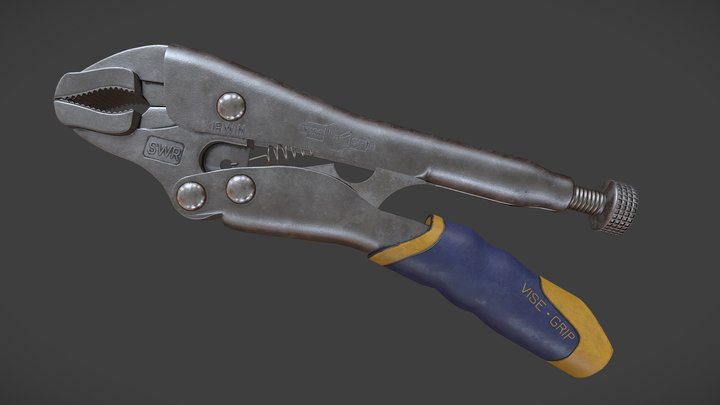 Vise Grip - Tool 3D Model