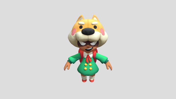 Shiba Nita 3D Model
