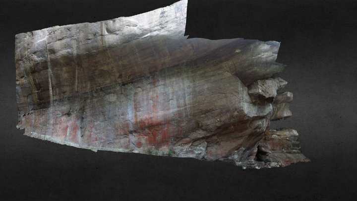 Kusari Rockshelter Perez-Gomez-Swidorowicz 3D Model