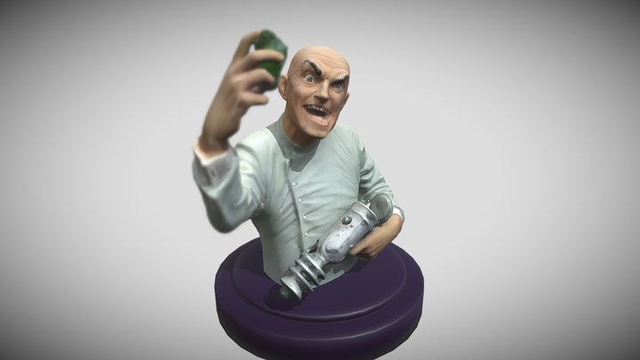 Lex Luthor Mad Scientist 3D Model