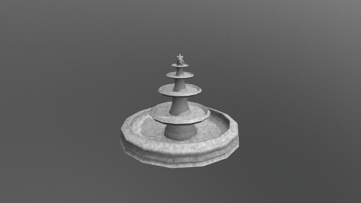 Fountain Entire 3D Model