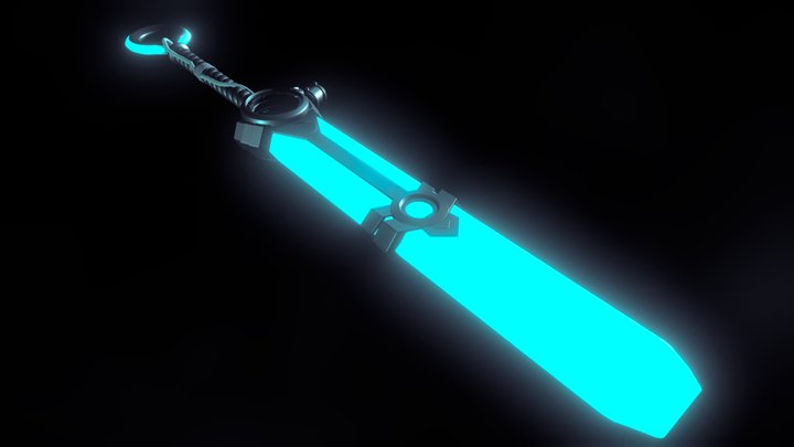 Ekko Sword Sketchfab 3D Model