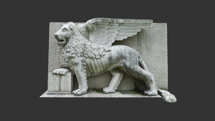 Lion of Venice 3D Model