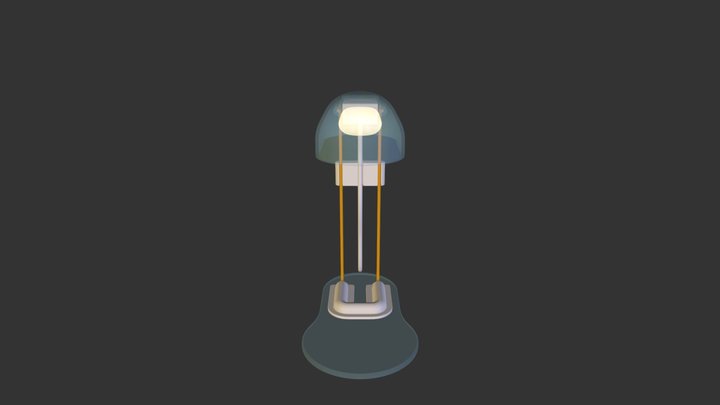 Taster Mini Desktop Lamp 3D Model