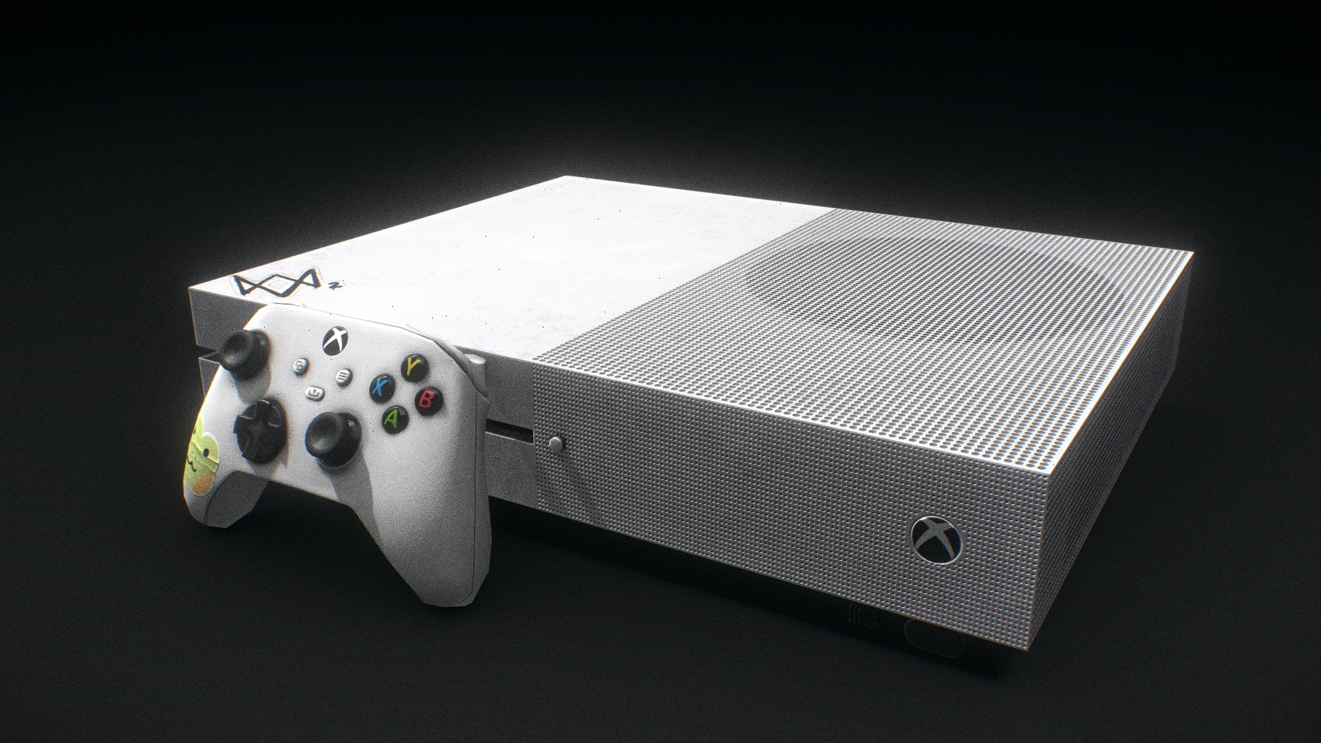 Xbox One S - Download Free 3D model by visualdiscette [7bc287a] - Sketchfab