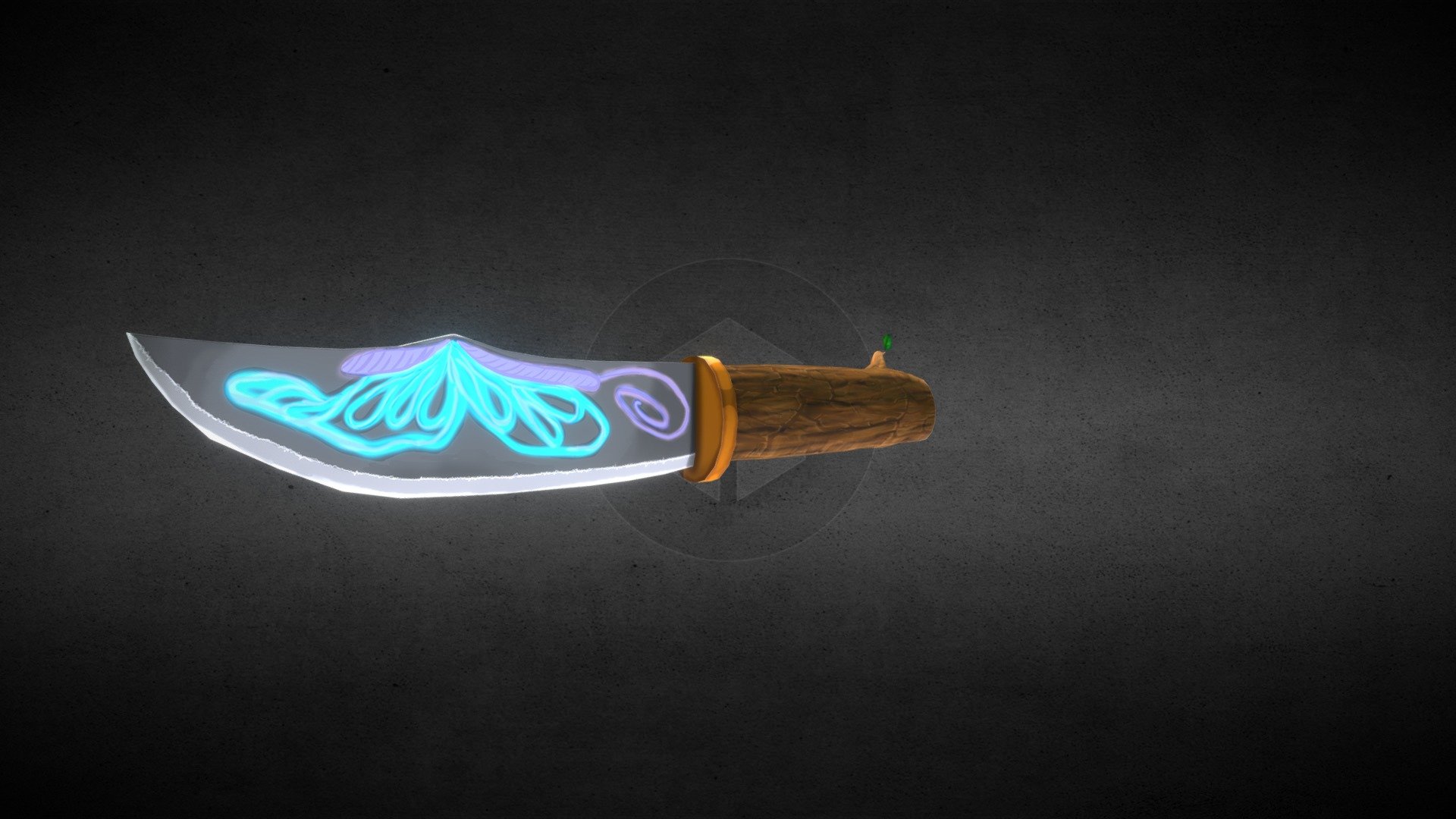 Fantasy Knife Cartoon Style