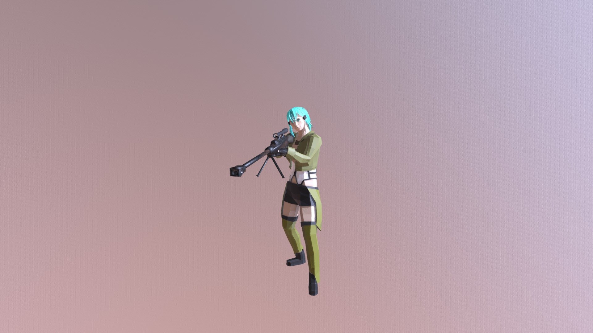 Sinon startpose - Download Free 3D model by Thunder_bolt [7bc312a ...