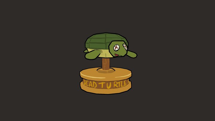 Dead Turtle Award 3D Model
