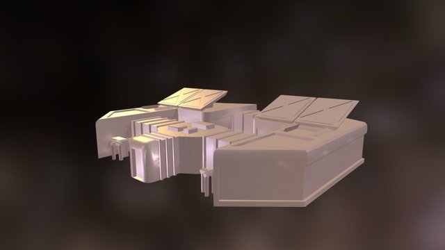 Marsian Space Centre 3D Model